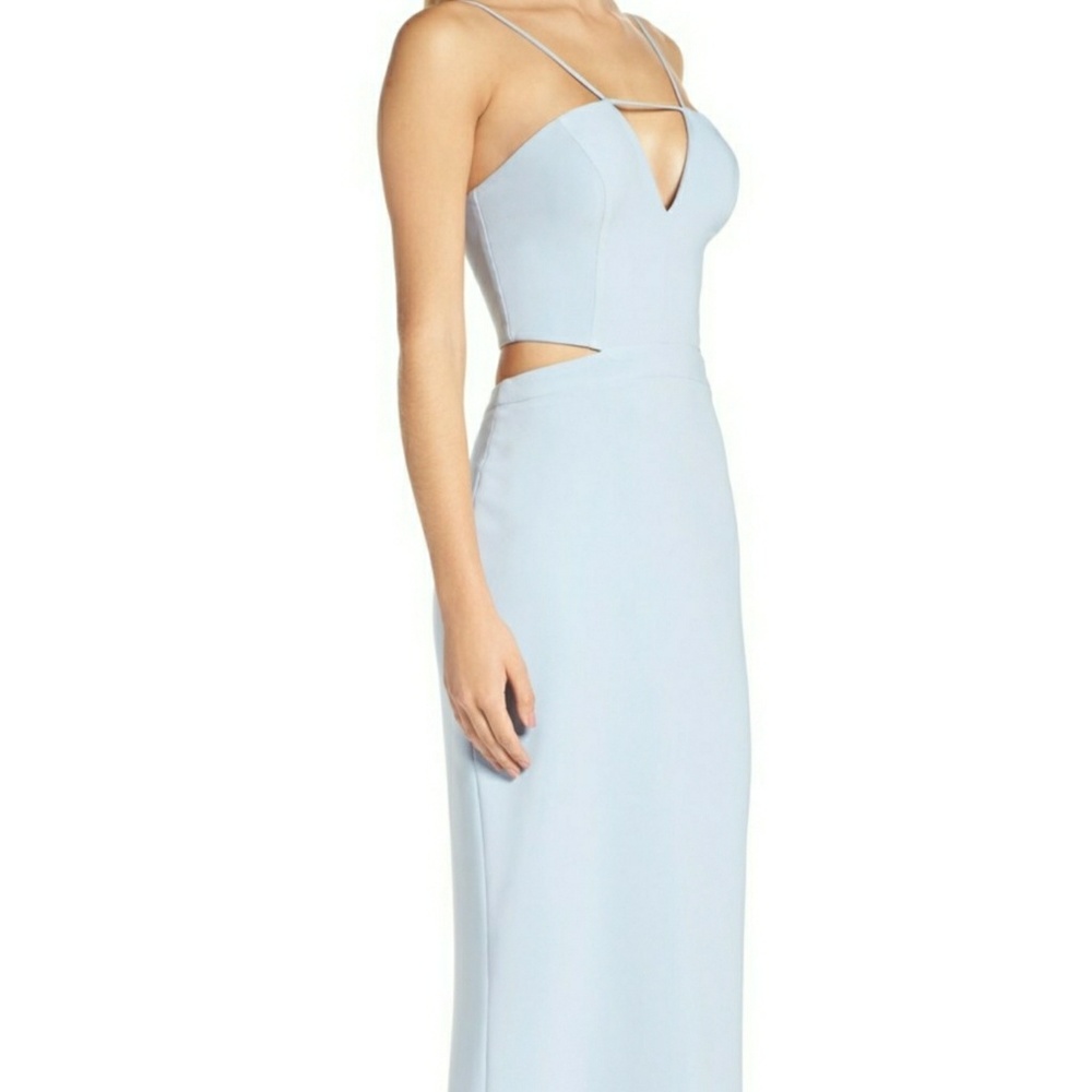Maria bianca nero ashley cutout gown